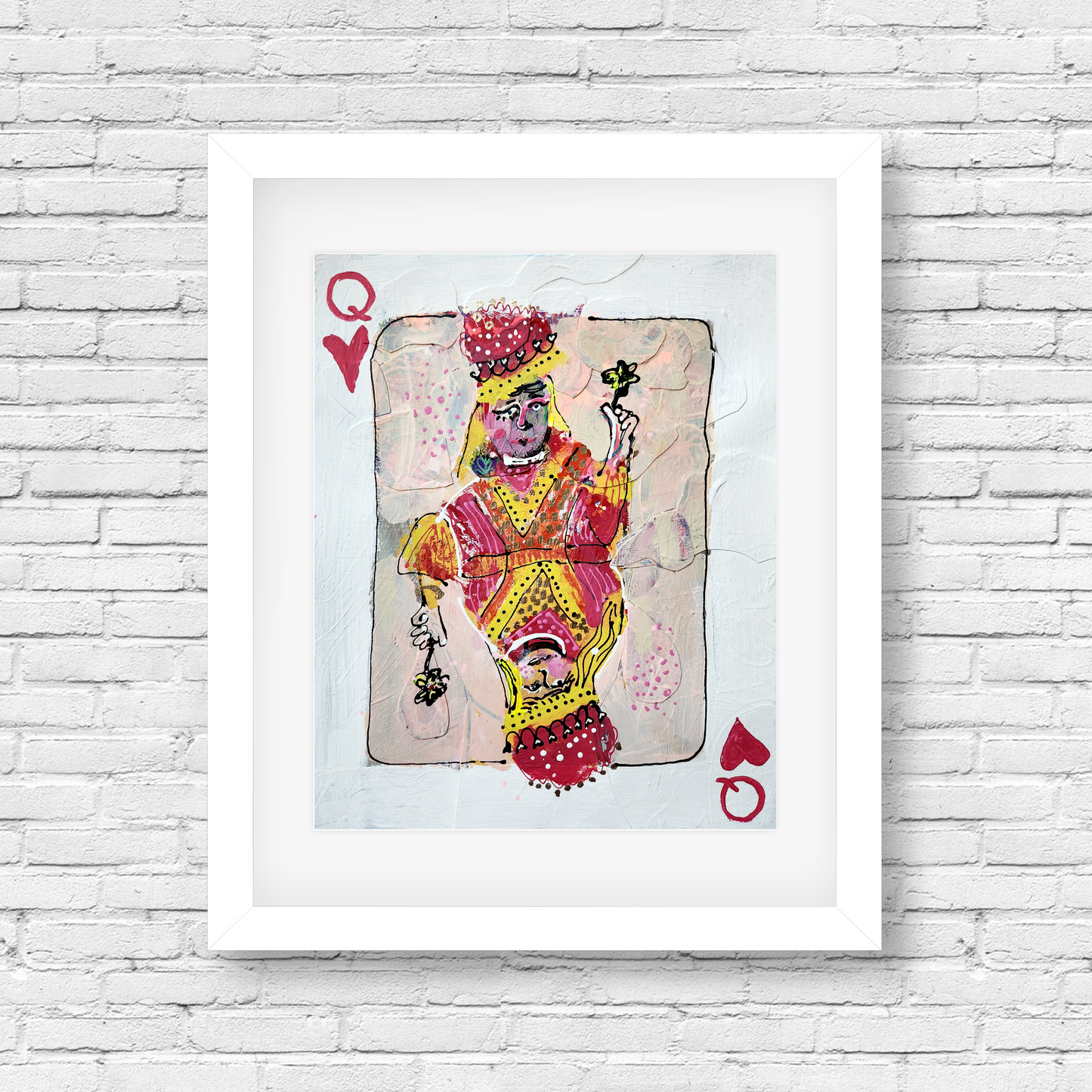 Queen of Hearts (on Paper)