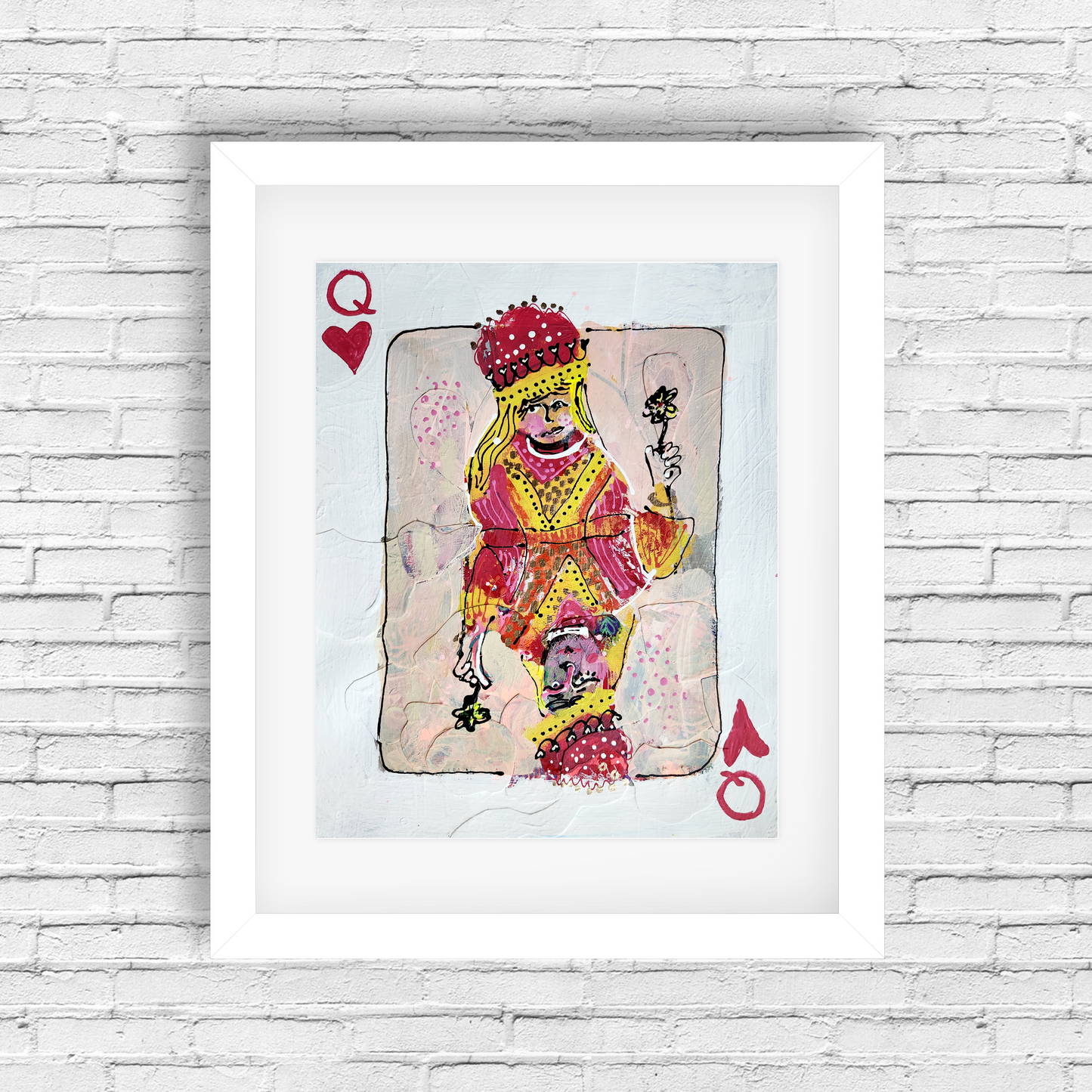 Queen of Hearts (on Paper)