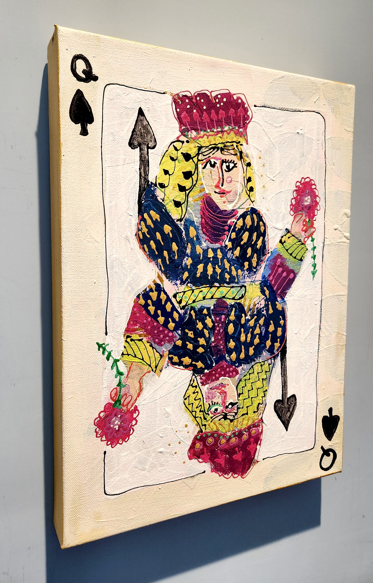 Queen of Spades (on Canvas)