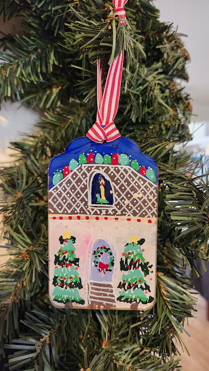 Gingerbread House Ornament